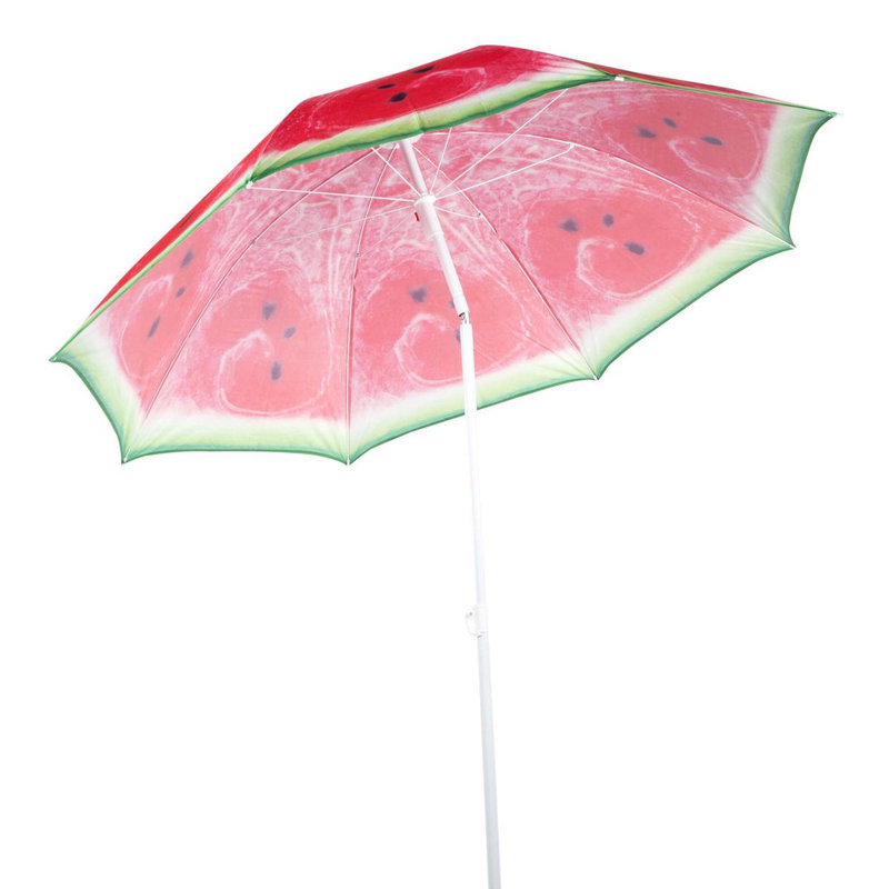 Aljoharah 190cm Market Parasol, Red