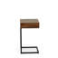 Table d'appoint carrée 24 po Modern Brown
