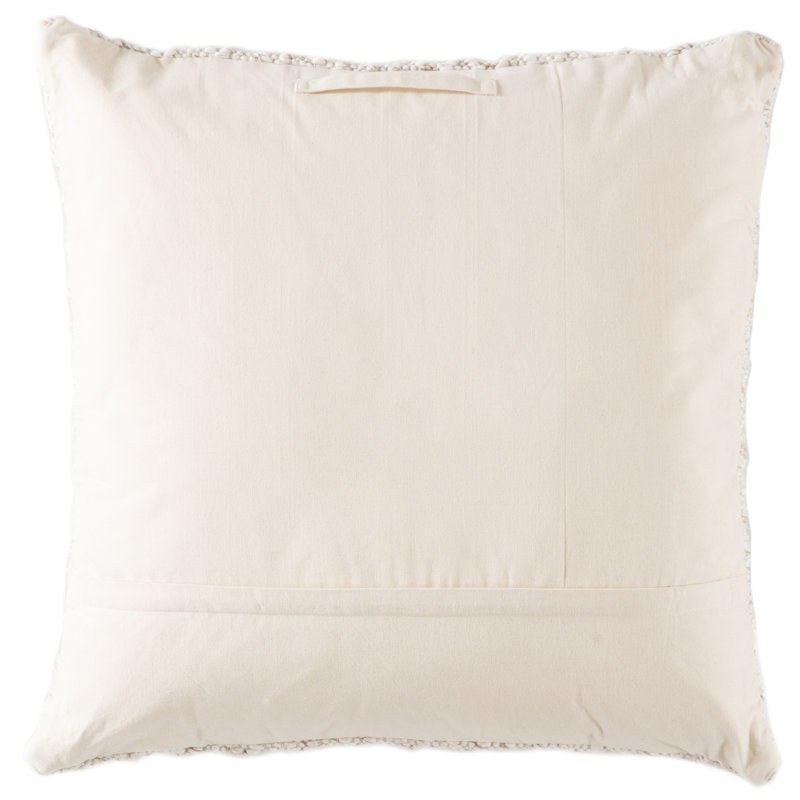 Housse de coussin Jaipur Living Essence, Crème