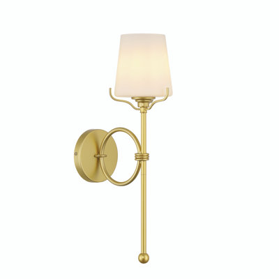 Backler Gold Wall Sconce