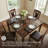 Leger 4 - Person Four Leg Dining Set