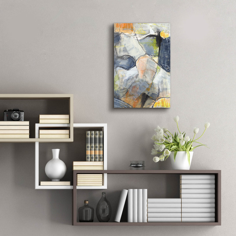 «Lost In Reality 1» par Laura Gibson, art mural en verre acrylique, 16 po x 24 po