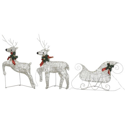 Edy 7Pc Outdoor  And  Christmas Decoration, 140 Gold LED