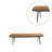 Faux Leather Upholstered Bench