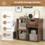  1 Pcs 3-cube Bookshelf 2-tier Open Shelf Bookcase With Drawer Home Storage Organizer