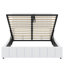 Lit plateforme tapissier luxueux avec système de rangement à levage hydraulique-261372969-261372968