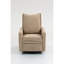 de fauteuil pivotant en velours rotatif pour le salon