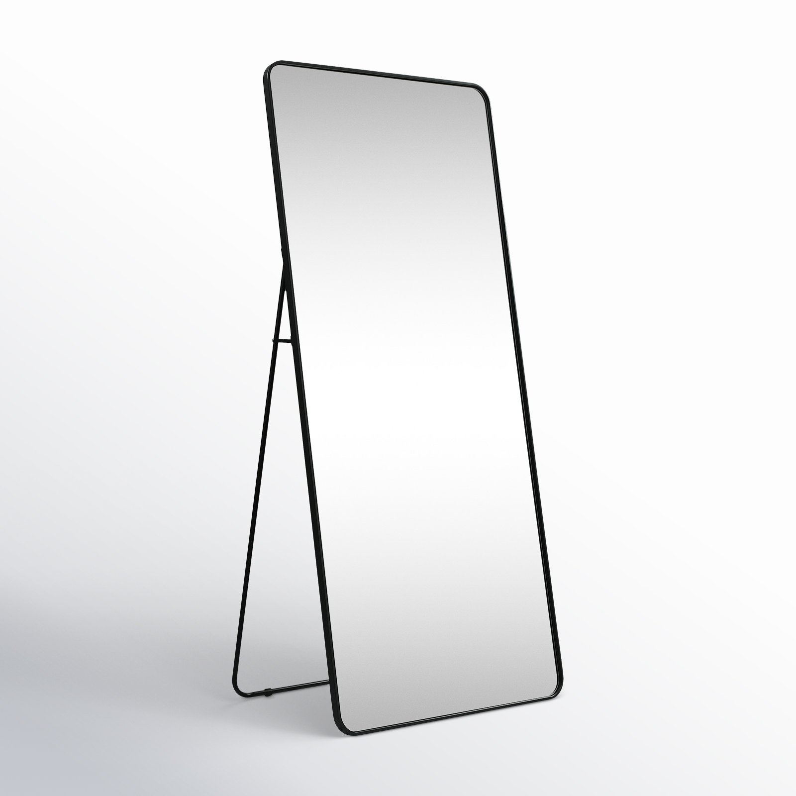 Sabine Full-Length Mirror, Black, 72" x 32"