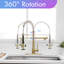 Robinet de cuisine rétractable avec plate-forme