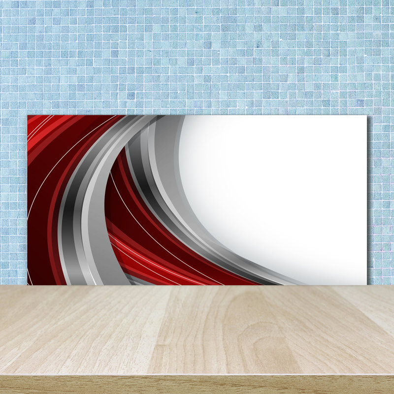 Barabra 50cm W x 100cm L Glass Peel and Stick Panel