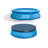 Plastic Round Inflatable Pool 30'' H x 120'' W x 120'' L