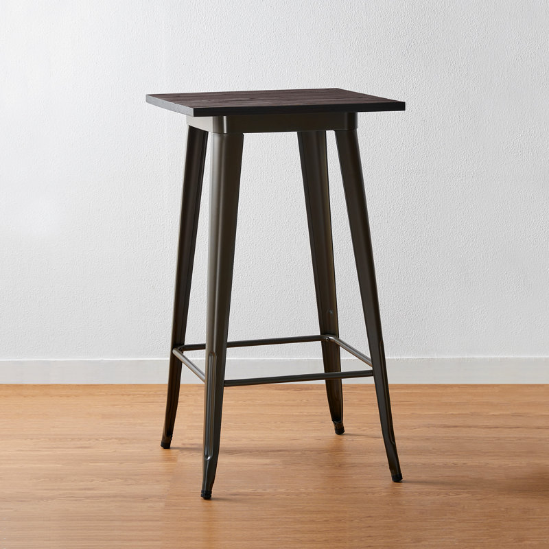 Table de salle à manger Pelaez, Brun