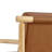 Dagur Faux Leather Accent Arm Chair
