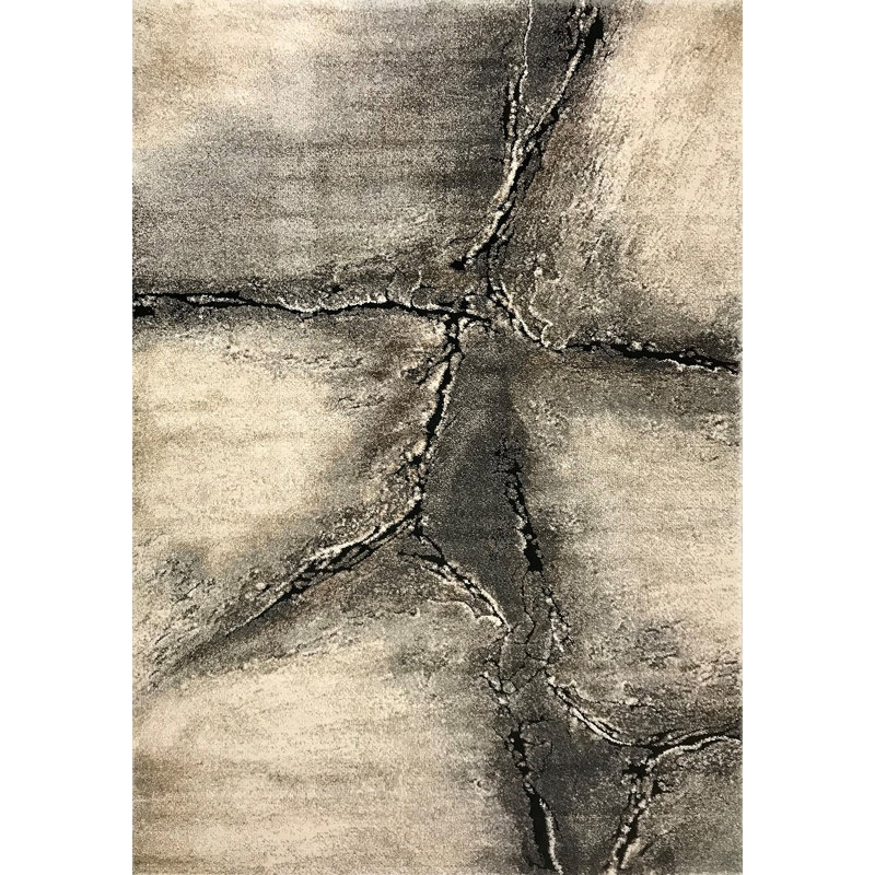 Lerch Beige/Grey Rug, Rectangle 160 x 230cm