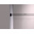 49"-54" W x 76" H Double Sliding Semi-Frameless Shower Door in Matte Black with 5/16" (8mm) Clear Tempered Glass, Aluminum Frame-128674705