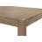 Brown Washed 6-Piece Rectangular Dining Set