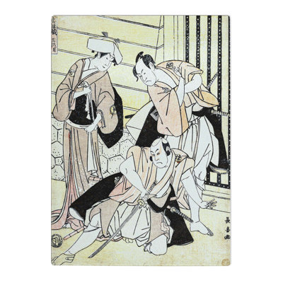 Tempered Glass Chushingura by Eishosai Choki Chopping Board