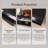 LED Coffee Table with Storage, Modern Center Table with 2 Drawers and Display Shelves-1562818231