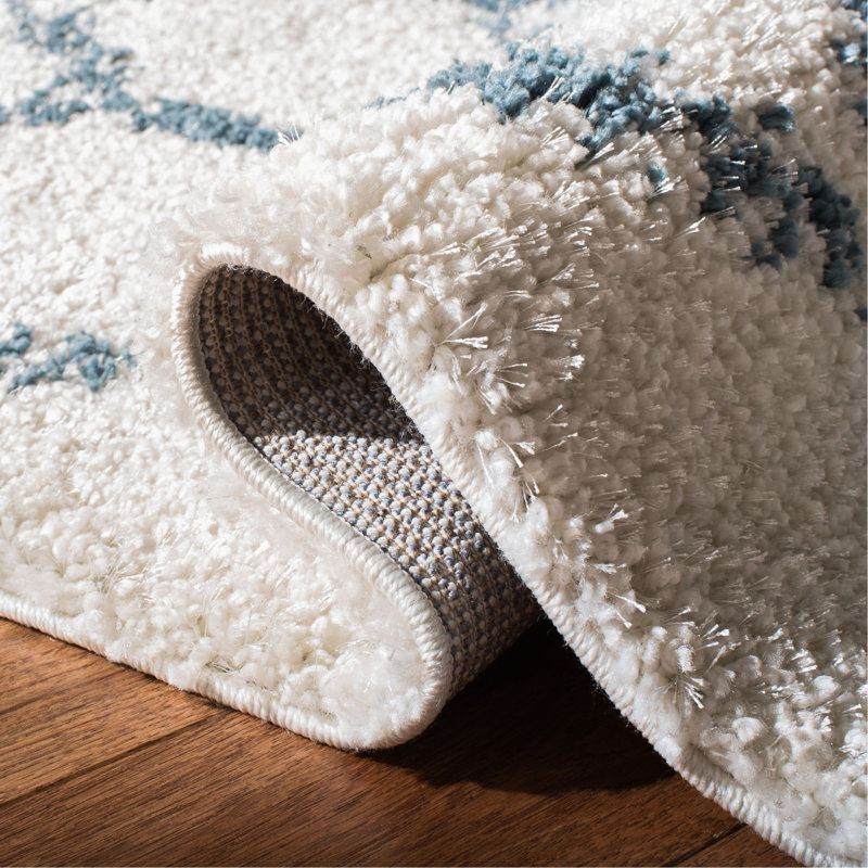 Tapis à poils longs Triplett, Rectangle 8 pi x 10 pi