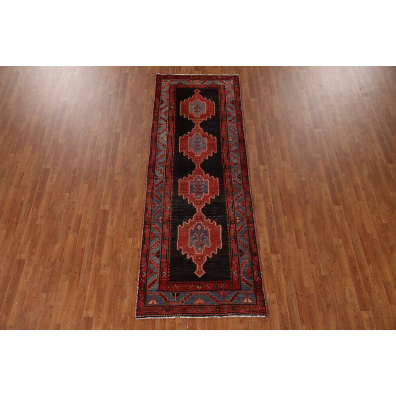 Tapis de couloir géométrique 9 pi 9 po x 3 pi 5 po