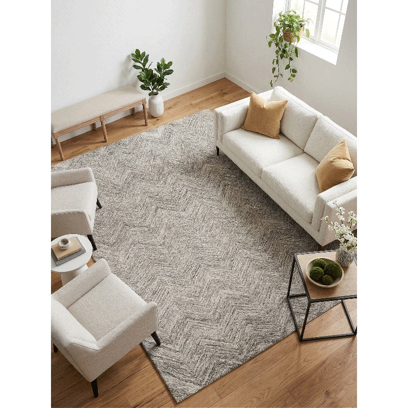 Tapis brun Marut, Rectangle de 5 pi x 8 pi