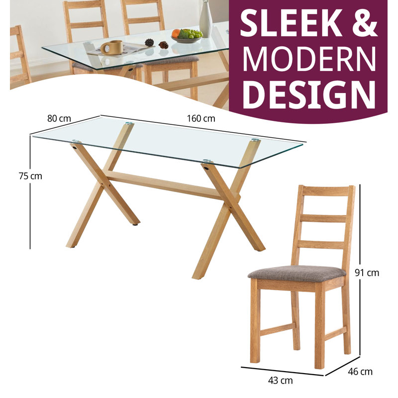 Mose 4 - Person Dining Set