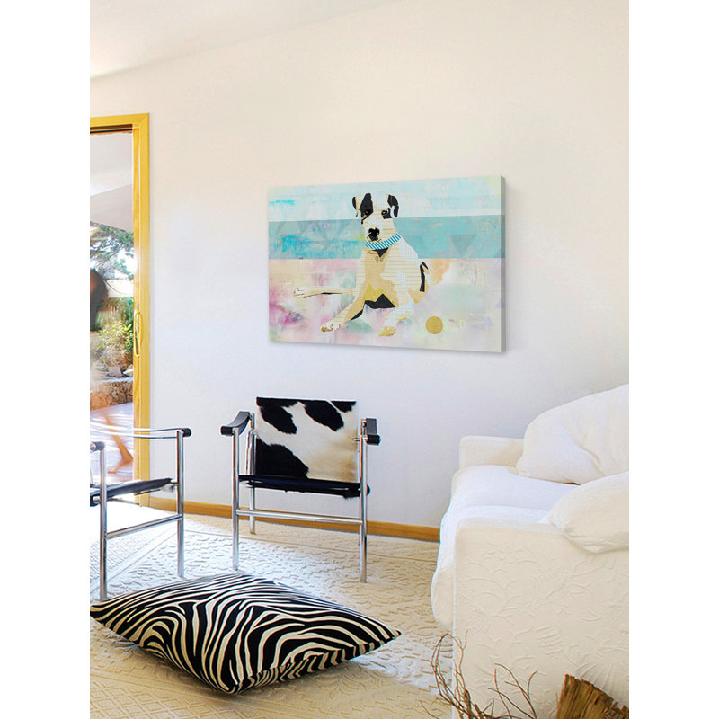 «Aloha» par Claudia Schoen, reproduction d'art graphique sur toile, H 12 po x l 18 po