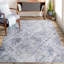 Tapis 8 x 10 bleu / gris / géométrique non délesté pour le salon, la chambre à coucher, la salle à manger et le bureau-730732642-730732641