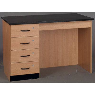 Stevens ID Systems Compact Island Desk - 54" W Science Workstation