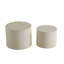 Tables basses et tables basses compactes en MDF de marbre beige