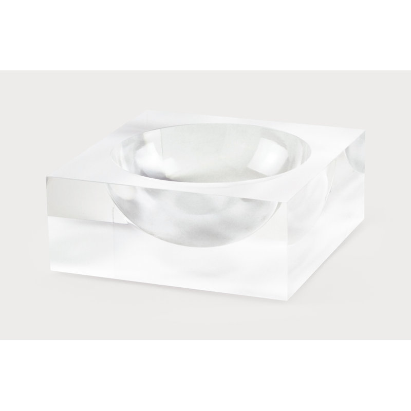 Decorative Bowl, White