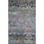 Silk Treasures Geometric Area Rug in Blue