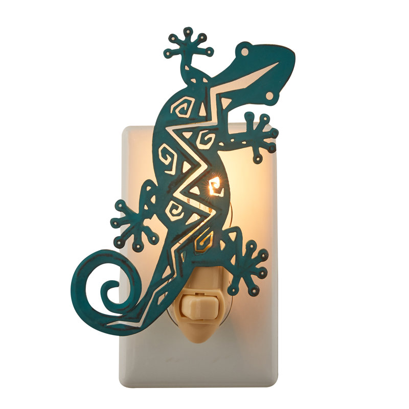 Veilleuse Gecko, Bleu