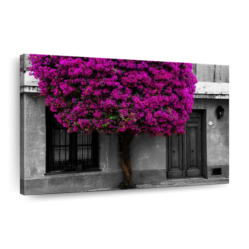 «Vivid House Tree Pop», reproduction sur toile, H 30 po x l 45 po x P 1,25 po