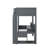 Gaming Loft Bed With Desk, Multi-Storage Shelves, LED And Charging Station-357985166