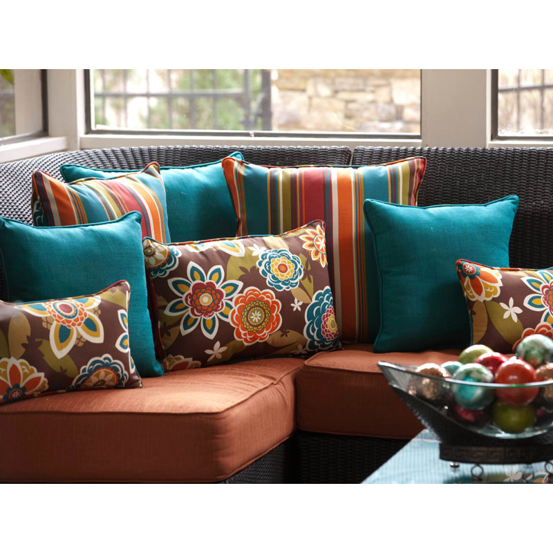 Coussin extérieur réversible avec cordon Pillow Perfect