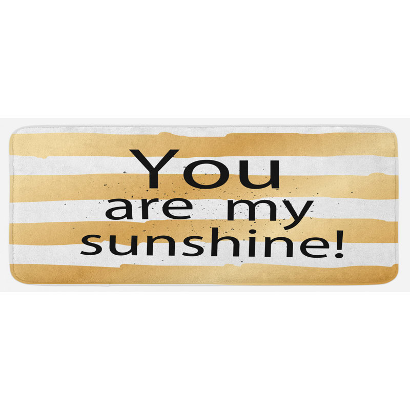 Tapis de cuisine citation