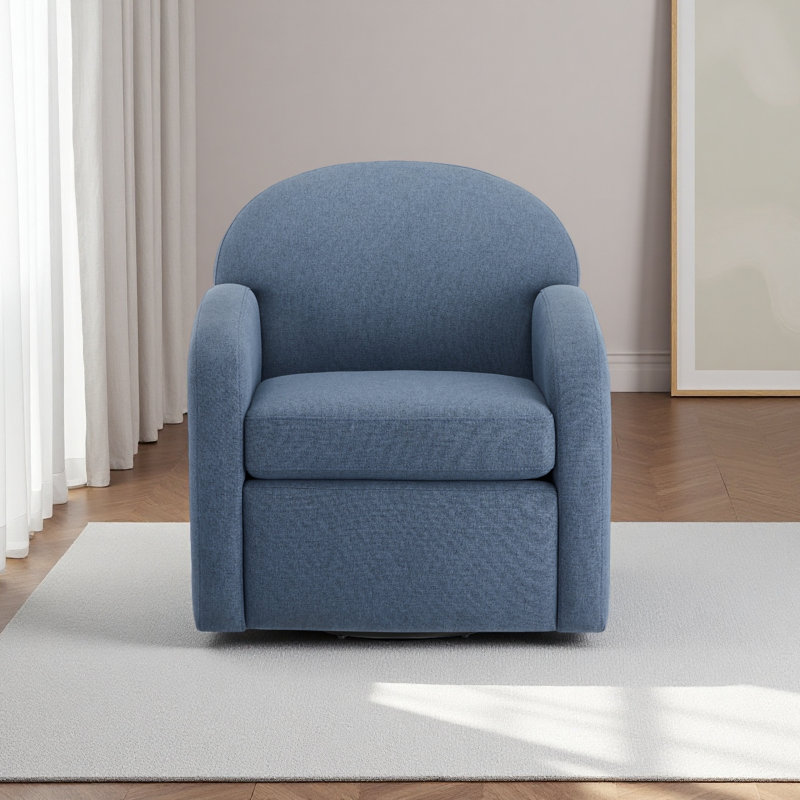 Chaise pivotante, Bleu