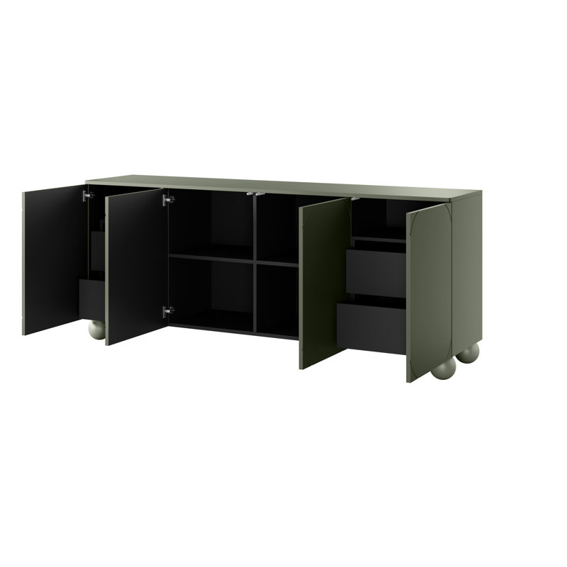 Erikson 200cm Sideboard, Olive