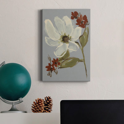 «Subdued Floral I», reproduction sur toile tendue