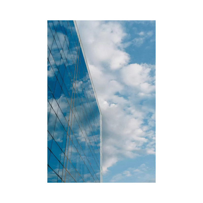 Barcelona Blue II by Bethany Young - Print on Canvas, Wrapped Canvas, 152.4cm H x 101.6cm W x 3.81cm D