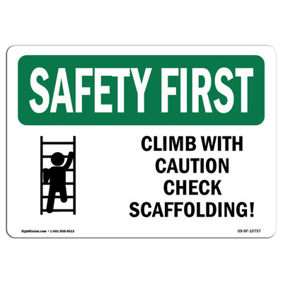 Safety First Sign