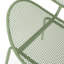Ensemble de conversation moderne avec siège en filet et structure en métal durable-351535997