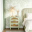 Table d'appoint en rotin, petite armoire de rangement, table de chevet