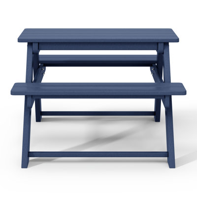 Kids Outdoor Poly Picnic Table