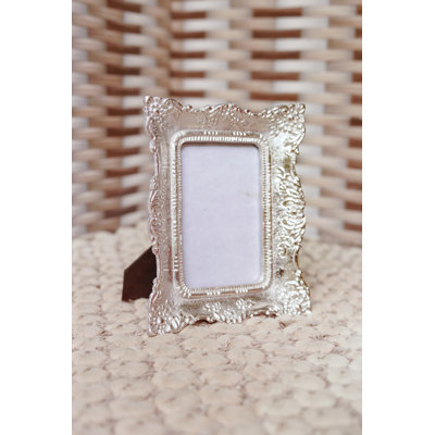 Whobrey Silver Metal Picture Frame