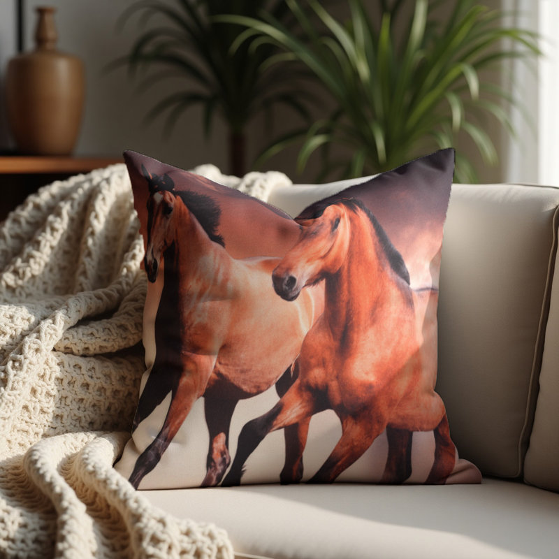 Nahua Throw Pillow