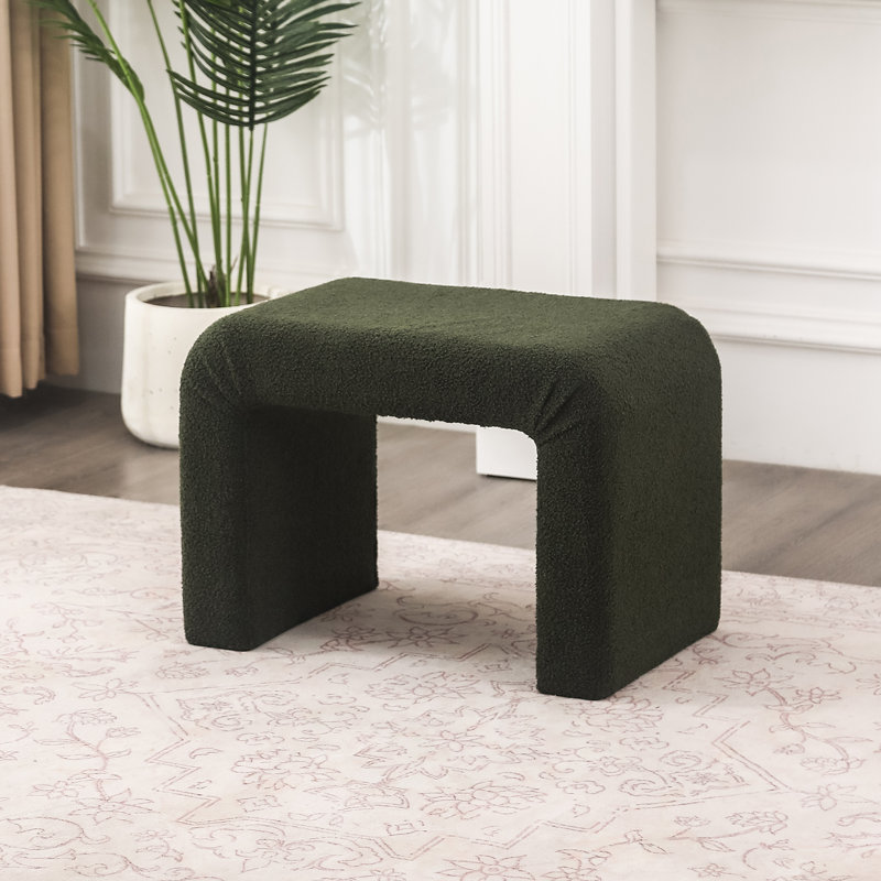 Repose-pieds 24 pouces avec repose-pieds Waterfall, Ours en peluche vert