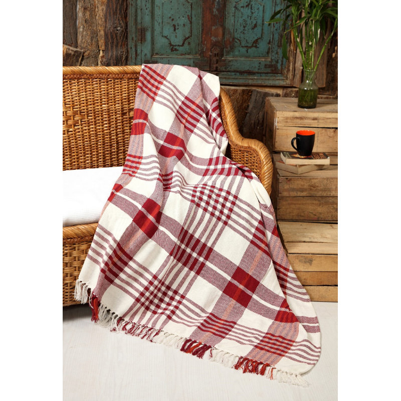 Hand Woven Heated Throw Blanket