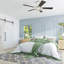 Ventilateur de plafond 52 po Glenmont-167357257
